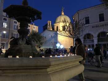 Jour de la nuit en 2018 à la pl. Carnot