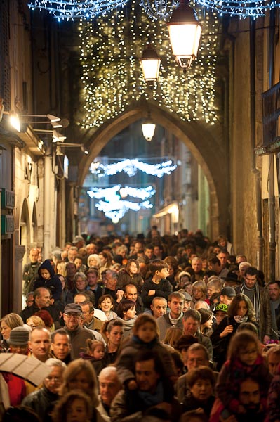 Fête des Lumières, le 23 novembre 2012.