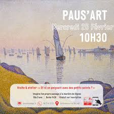 PAUS'ART EN FAMILLE - Et si on peignait avec des petits points ? 