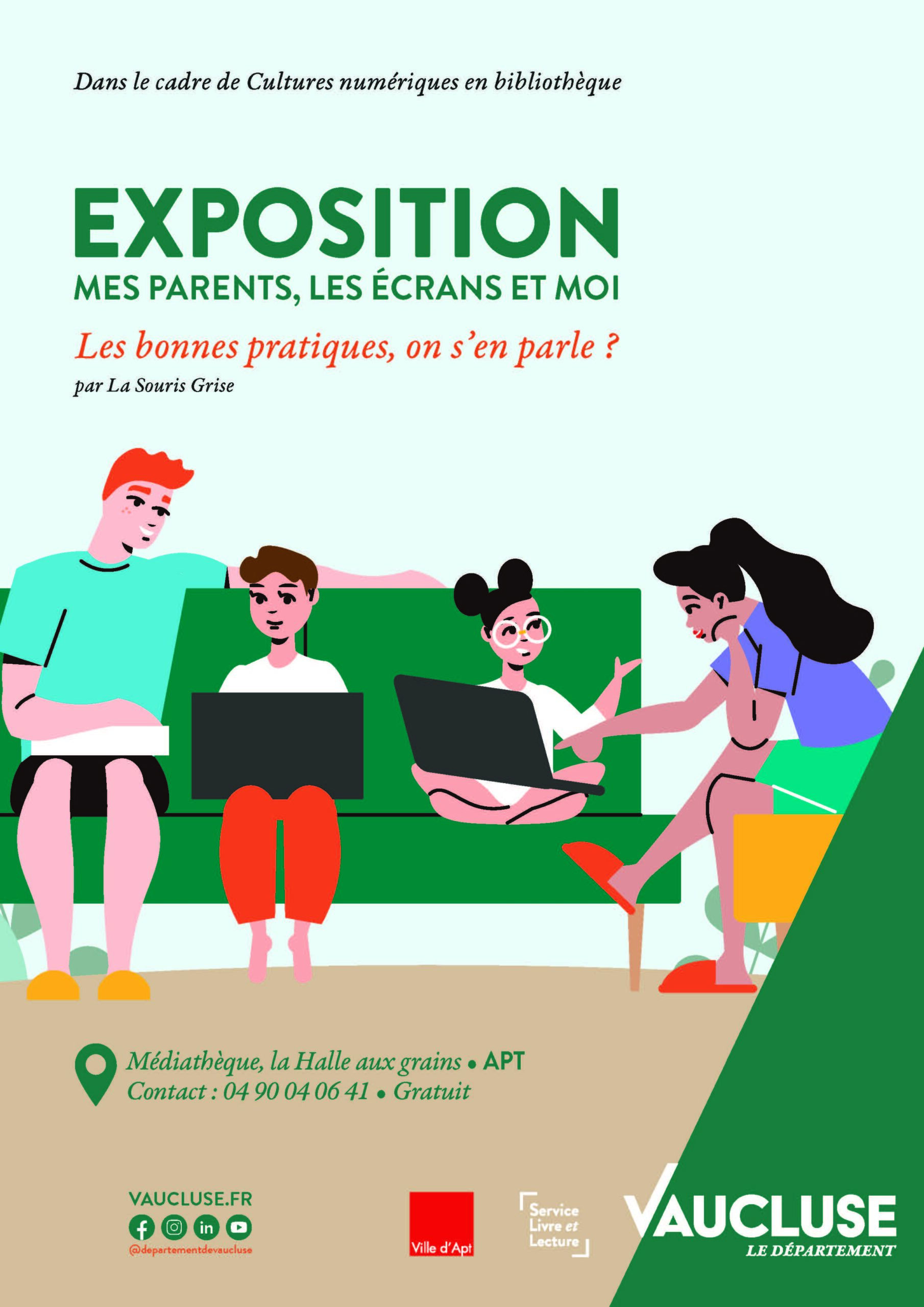 EXPOSITION - MES PARENTS, LES ÉCRANS ET MOI