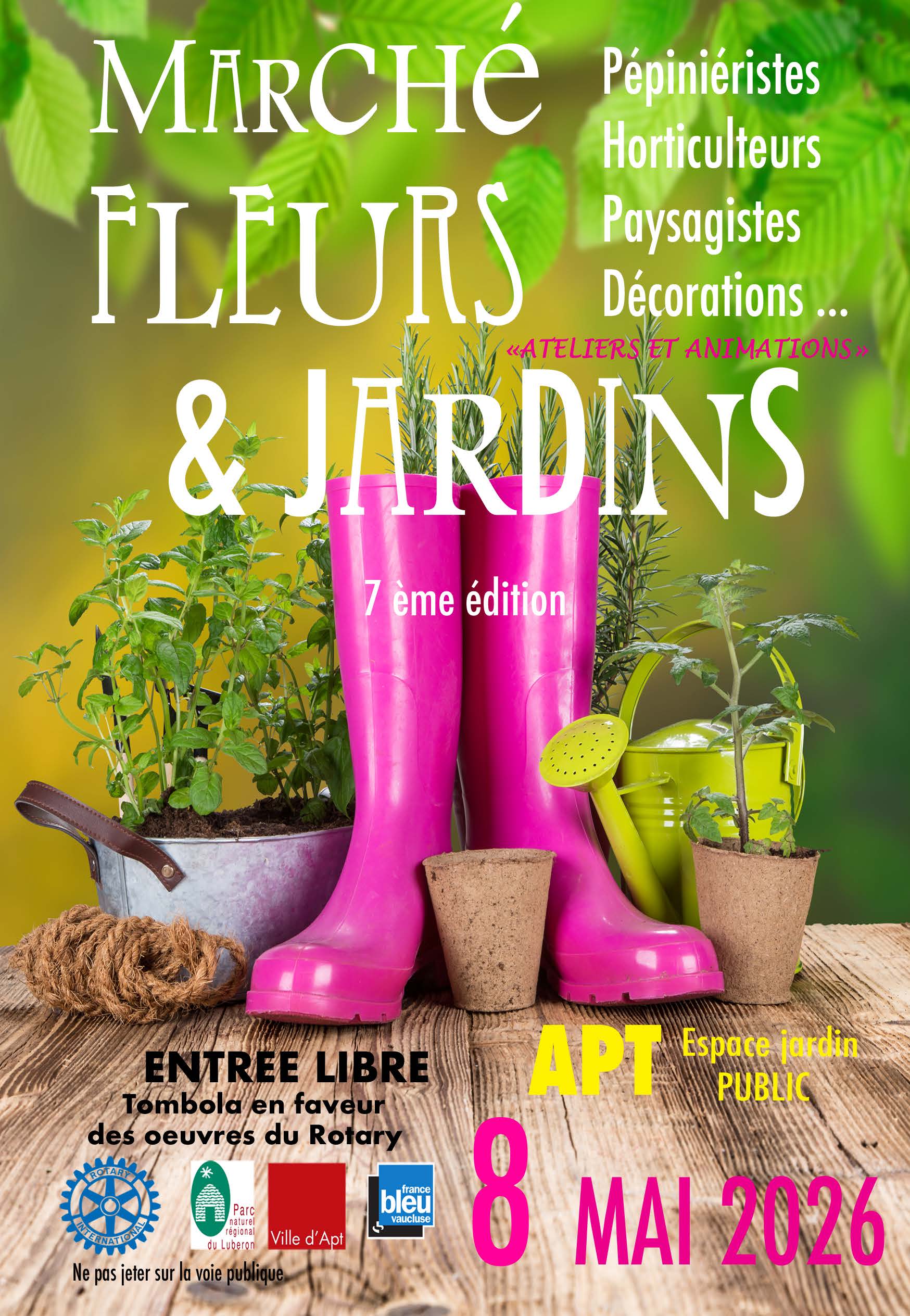 MARCHÉ FLEURS & JARDINS