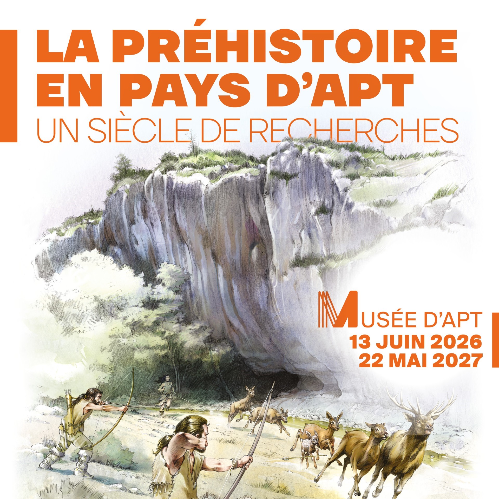 Exposition « La Préhistoire en Pays d'Apt : un siècle de recherches » - Vernissage