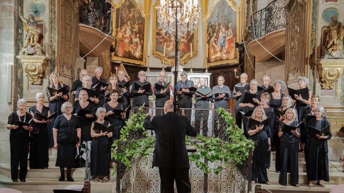 Concert "La création de Joseph Haydn par le CHOEUR DOMITIA de Goult"